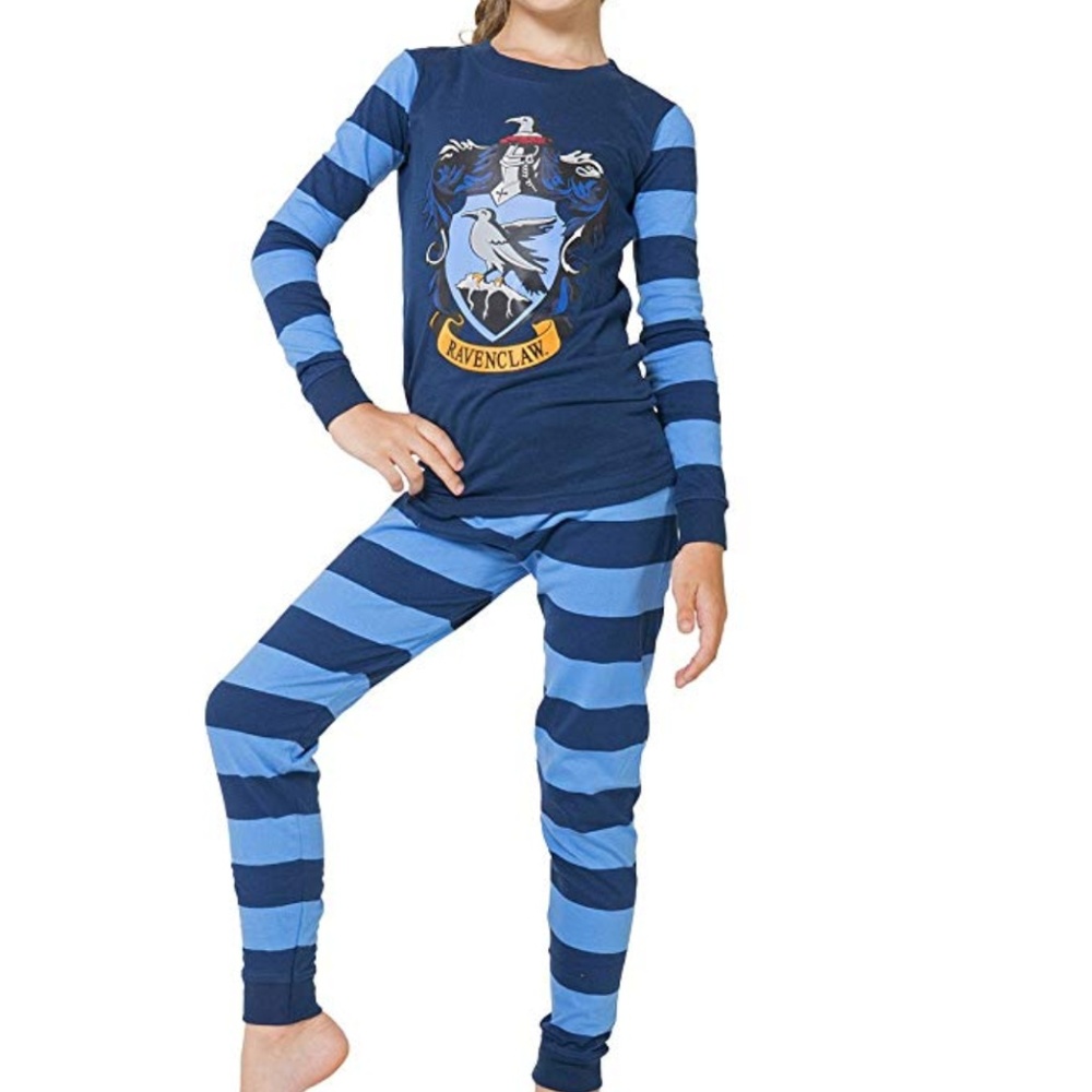 Harry Potter House Themed Striped Pajama Set